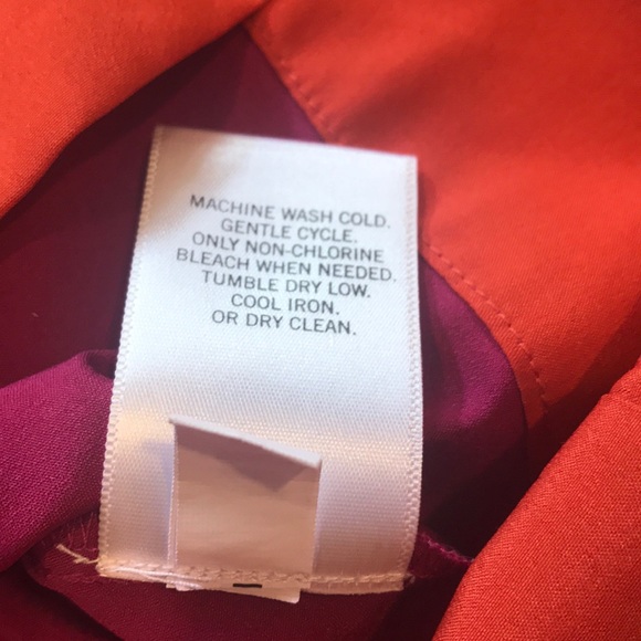 BANANA REPUBLIC purple/orange sleeveless top ▪️med - Picture 6 of 8